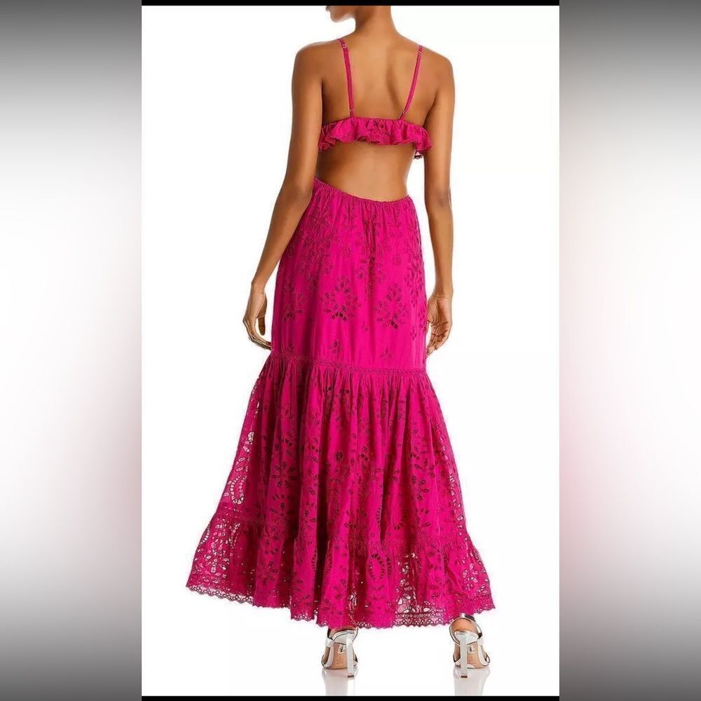 Women's Rococo Sand Sasha Long Dress In Raspberry - Picture 3 of 5